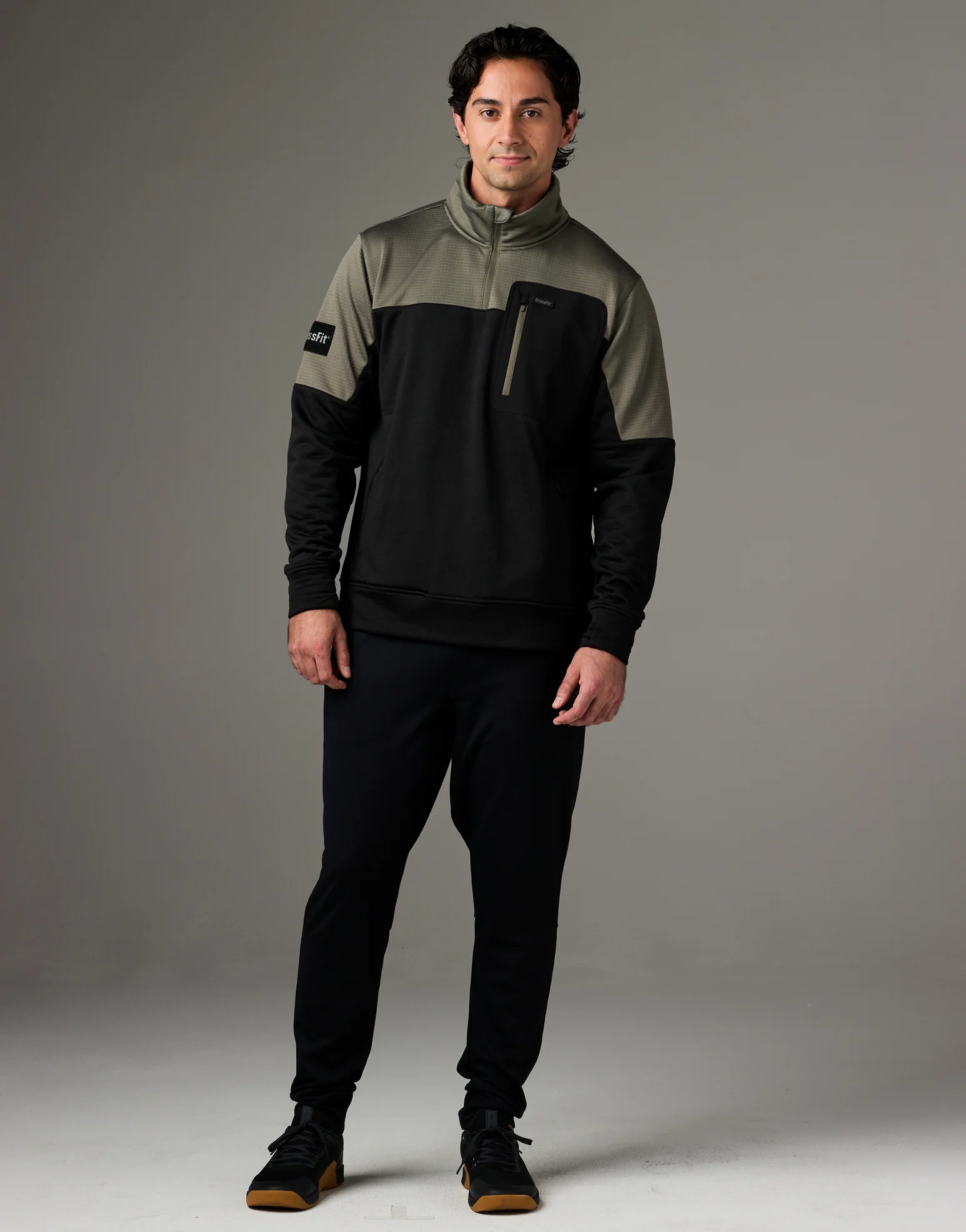 Men's FlexGrid Waffle Fleece Pullover - Image 4
