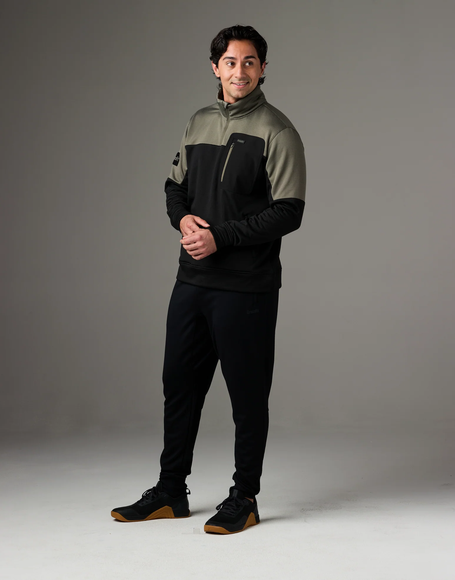 Men's FlexGrid Waffle Fleece Pullover - Image 5