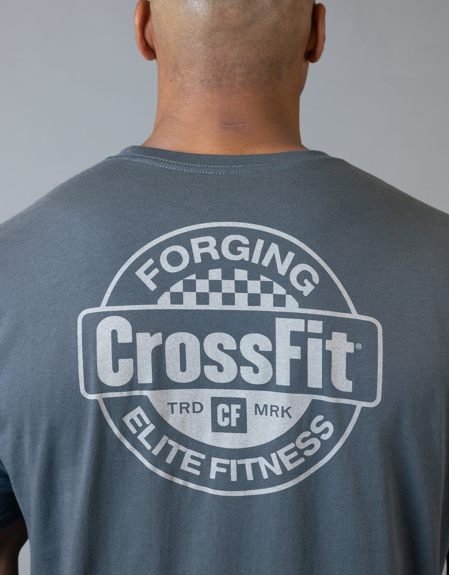 Men's Forging Elite Fitness Emblem Cotton Tee - Image 5