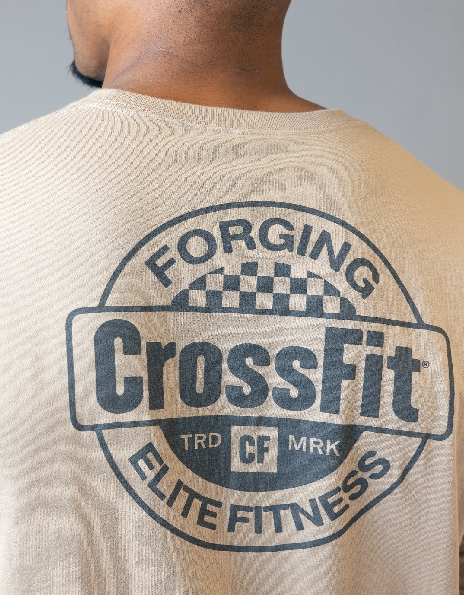 Men's Forging Elite Fitness Emblem Cotton Tee - Image 9