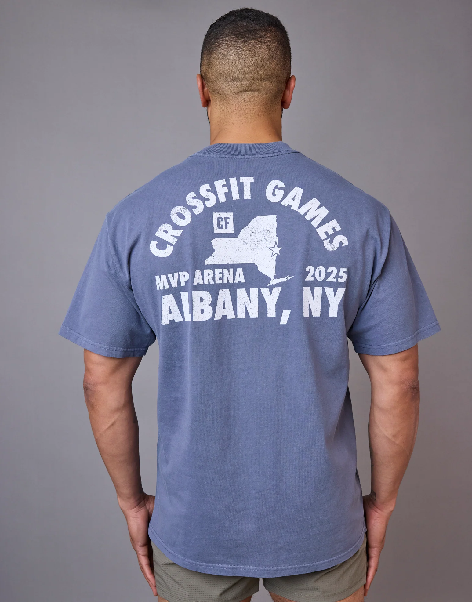 Unisex Games '25 Albany Heavyweight Faded Tee - Image 4