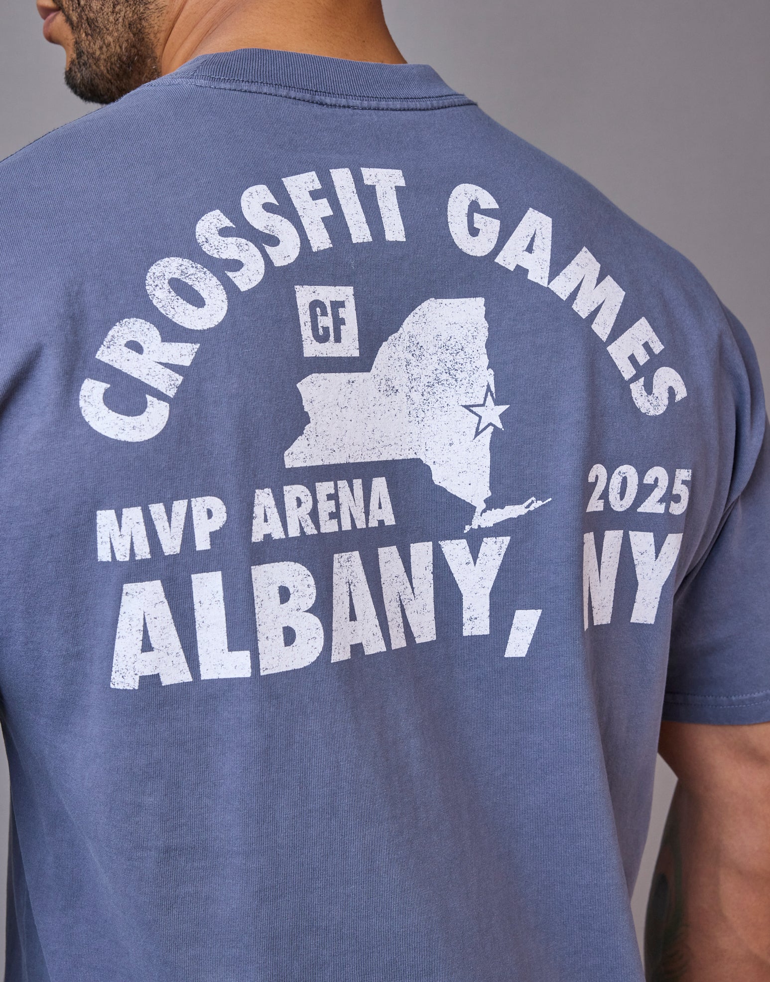 Unisex Games '25 Albany Heavyweight Faded Tee - Image 5