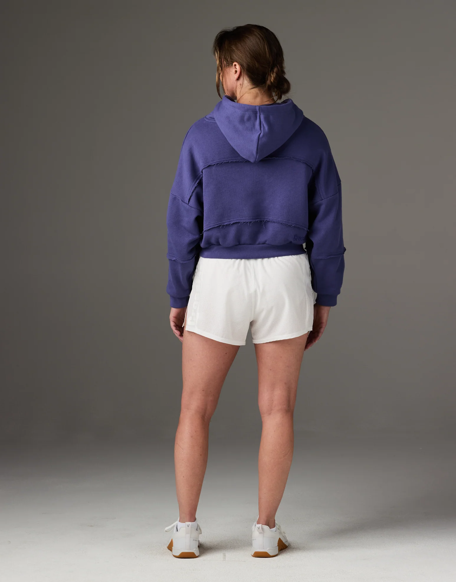 Women's CRSFT Terry Crop Hoodie - Image 3