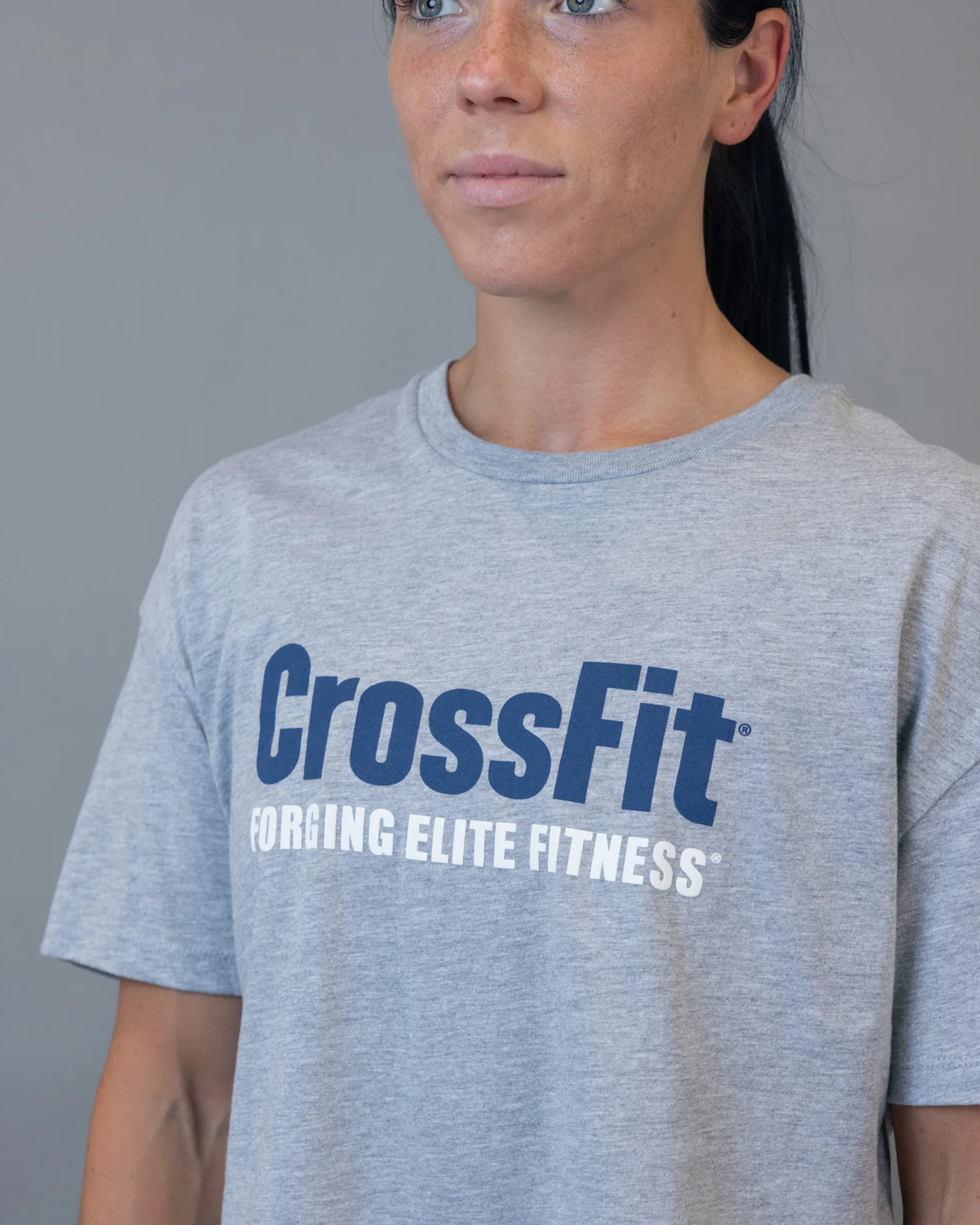 Women's Forging Elite Fitness Crop Tee - Image 8