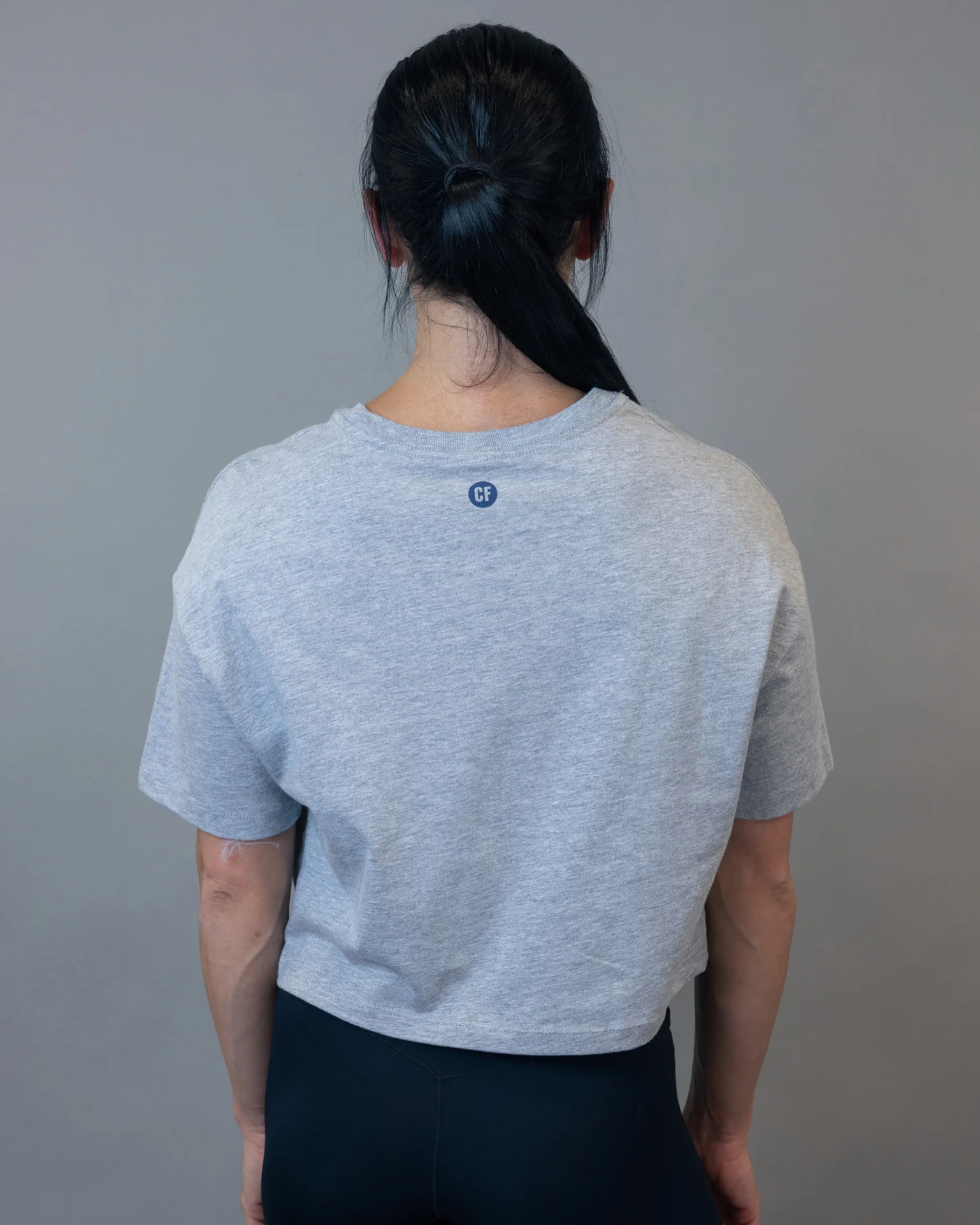 Women's Forging Elite Fitness Crop Tee - Image 9