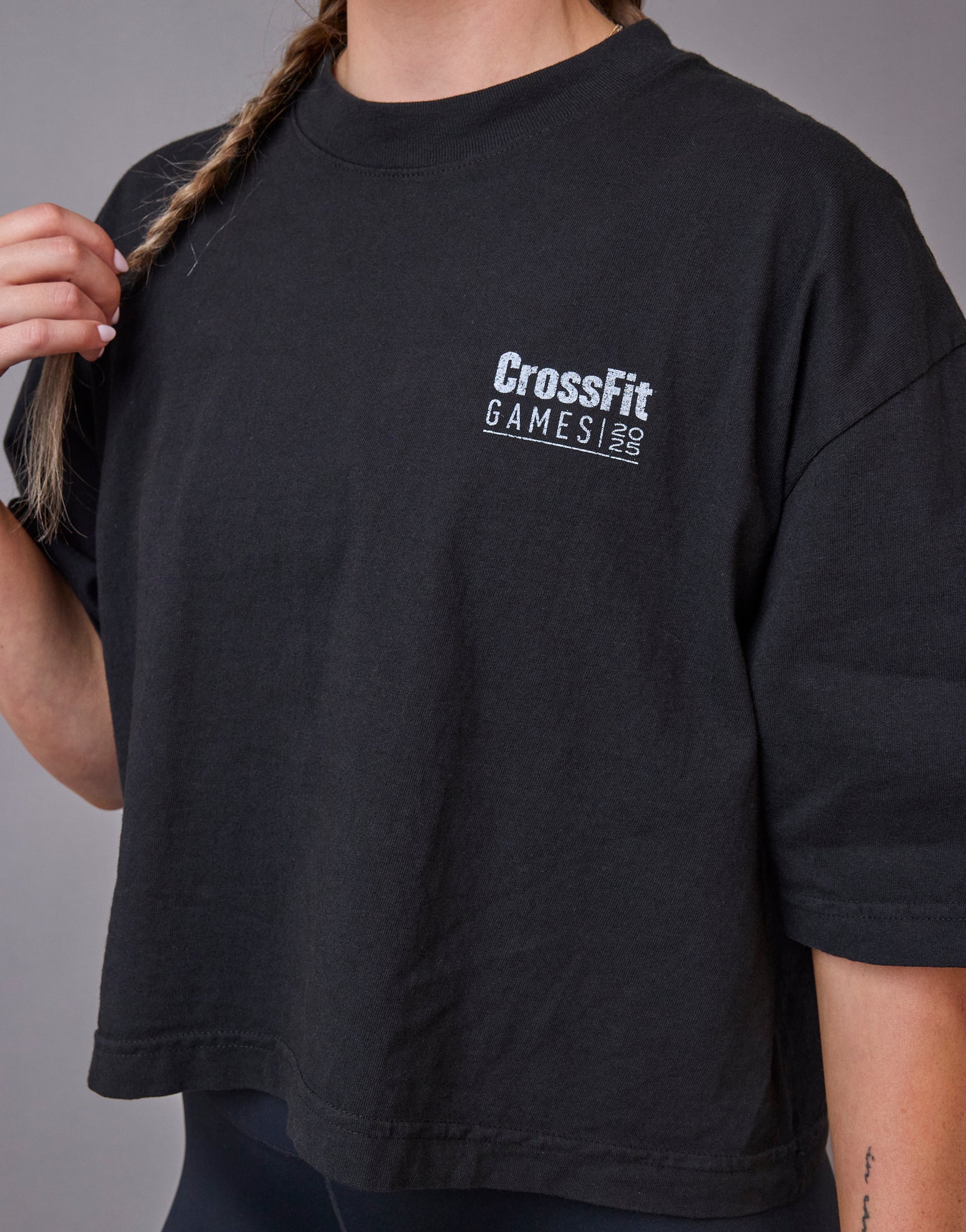 Women's Games '25 Albany Garment Dye Crop Tee - Image 7