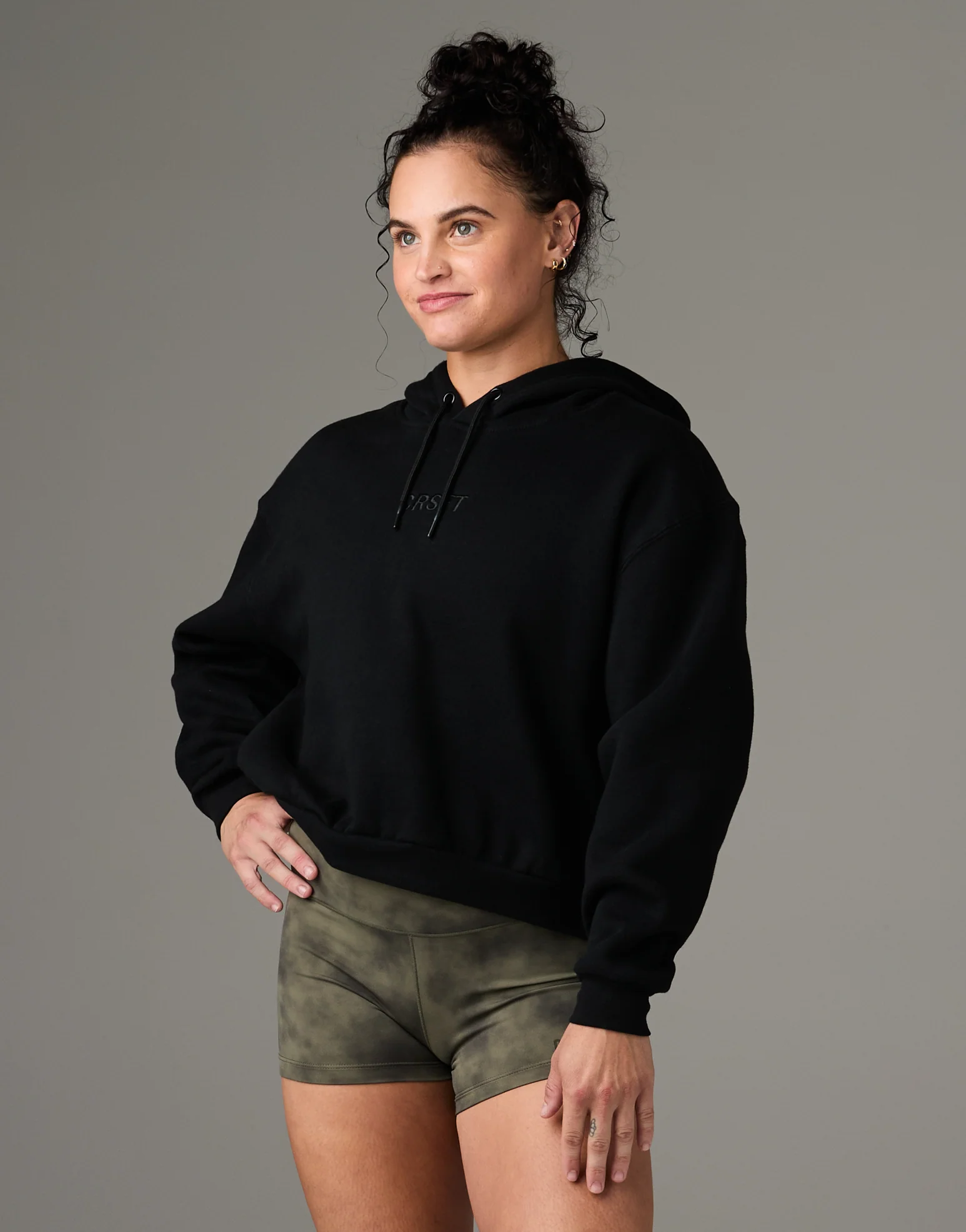 Women's UltraPlush Crop Hoodie - Image 3